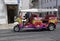 Lsbon, 17th July: Sightseeing Cart on Street in Belem district of Lisbon