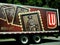 LU Biscuit Truck Passing By in Hollywood, California