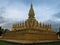 That Luang Buddhist stupa Vientiane, Laos.