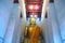 Luang Pho To Buddha in Wat Pa Lelai temple,Thailand.