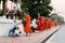 Luang Prabang, Laos - Traditional Alms giving ceremony