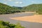 Luangwa River, Luangwa Valley in Zambia