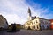 Lubawka, Poland, town main square