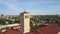 Lubbock, Texas, Downtown, Broadway Church of Christ, Aerial View