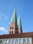 Lubeck Church spires