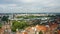 Lubeck, Germany - 07/26/2015 - Top view of old town, beautiful architecture, sunny day