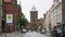 Lubeck, Germany - 07/26/2015 - View of Burgtor or Burg Tor nothern Gate in a gothic style, beautiful architecture