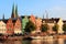 Lubeck skyline, Germany