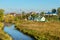 Lubinka River at the very beginning of the Pigeon Gully in the village of Diveevo