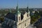Lublin Cathedral - the view from above