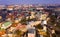 Lublin cityscape with Archcathedral and Trinitarian Tower