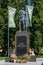 Lublin, Poland - Marshall Jozef Pilsudski monument at the Plac Litewski square in historic old town quarter