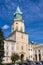 Lublin, Poland - Neo-gothic Trinitarian Tower - known as Trinitarian Gate - in historic old town quarter