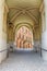 Lublin, Poland, old town passage under archway