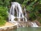 Lucansky vodopad waterfall in lucky village