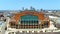 Lucas Oil Stadium in Indianapolis - aerial view - INDIANAPOLIS, USA - JUNE 08, 2023