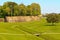 Lucca city wall fortifications