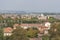 Lucca cityscape from the Guinigi tower, Italy