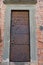 Lucca, Italy. September 17, 2023. Old door of the Duomo di San Martino in the city of Lucca.