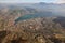 Lucerne Alps panorama overview mountains Luzern Switzerland town