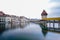 Lucerne chapel bridge long exposure