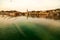 Lucerne city and Lake Lucerne seen from a passenger boat