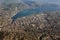 Lucerne Luzern Switzerland town City aerial view photography