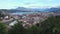 Lucerne skyline aerial