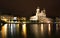 Lucerne, Switzerland, city view at night