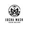 Lucha Mask Logo Design inspiration. vector illustration
