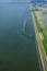 Luchtfoto van Afsluitdijk, Aerial photo of Afsluitdijk