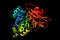 Luciferase 3d structure, oxidative enzyme that produces bioluminescence