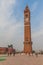 LUCKNOW, INDIA - FEBRUARY 3, 2017: Husainabad Clock Tower in Lucknow, Uttar Pradesh state, Ind