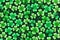 Lucky Charm: Central Focus on Four-Leaf Clover, Symbol of Luck for St. Patrick\\\'s Day - Seamless Background Pattern