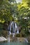 Lucky village, Lucansky waterfall, Slovakia: Waterfall is 12 meters high, cascading and falls from the edge of the travertine