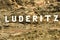 Luderitz City Sign