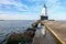 Ludington Pier LIghthouse - Ludington Michigan