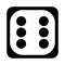 Ludo Dice Six Icon