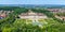 Ludwigsburg Castle aerial photo view panorama architecture travel in Germany