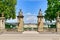 Ludwigsburg, Germany - Entrance gate of residential palace in Ludwigsburg with baroque gardens