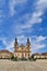 Ludwigsburg, Germany - Town square called \\\'Marktplatz\\\' with \\\'Stadtkirche Ludwigsburg\\\' church