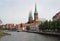 Luebeck skyline