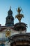 Lueneburg old city hall and fountain and cupid