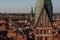 Lueneburg old city skyline panorama