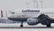 Lufthansa Airbus A319-100 D-AILD taxiing in Munich Airport MUC