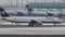 Lufthansa Airbus A321-200 D-AISB taxiing in Munich Airport, winter time