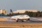 Lufthansa Boeing 737-500 touchdown in Frankfurt Main