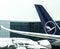 Lufthansa Boeing 747-8 wingtip