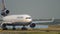 Lufthansa Cargo MD-11 taxiing before departure