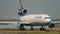 Lufthansa Cargo MD-11 taxiing before departure